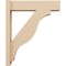 Ekena Millwork 5 1/2-in W x 20-in D x 24-in H Funston Block Rough Cedar Woodgrain TimberThane Outlooker, Primed Tan OUTUR055X20X24FST44RCPR - alternate 2